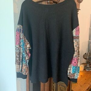 ‘Giddy Up Glamour’ Black Women's Top